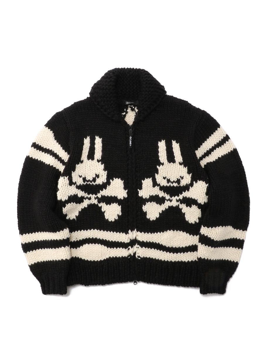 ハートカウチンセーター｜ウサギがいる｜CUNE ONLINE STORE