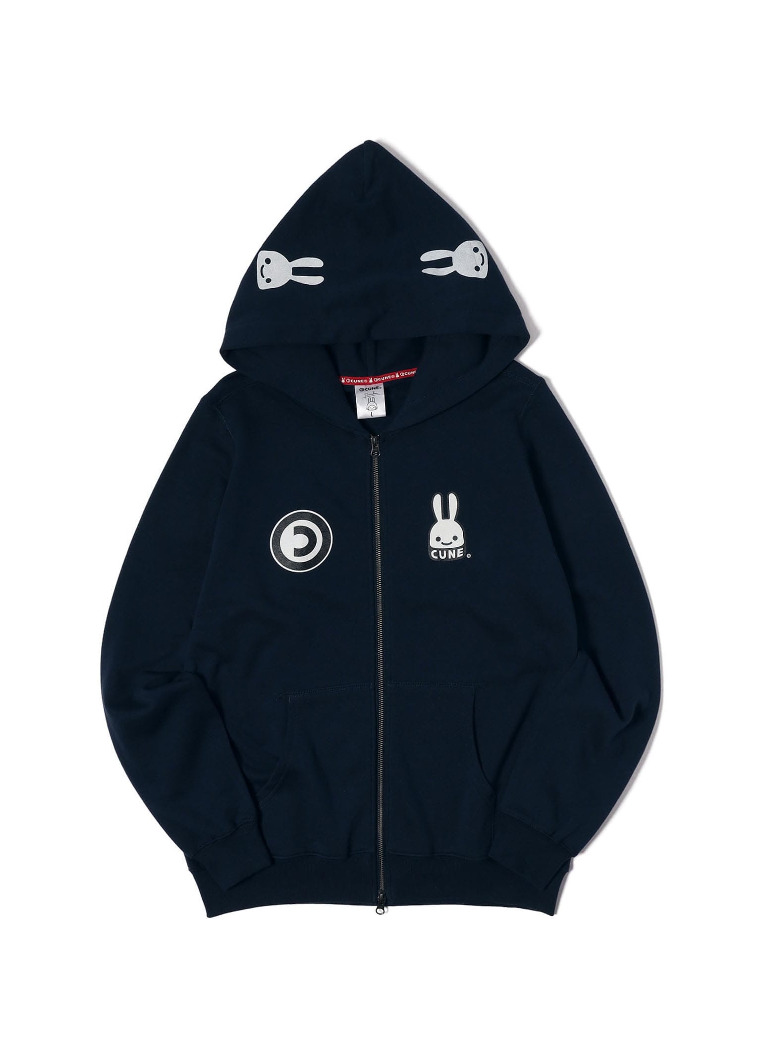 CUNE ZIP PARKA 文章｜ウサギがいる｜CUNE ONLINE STORE