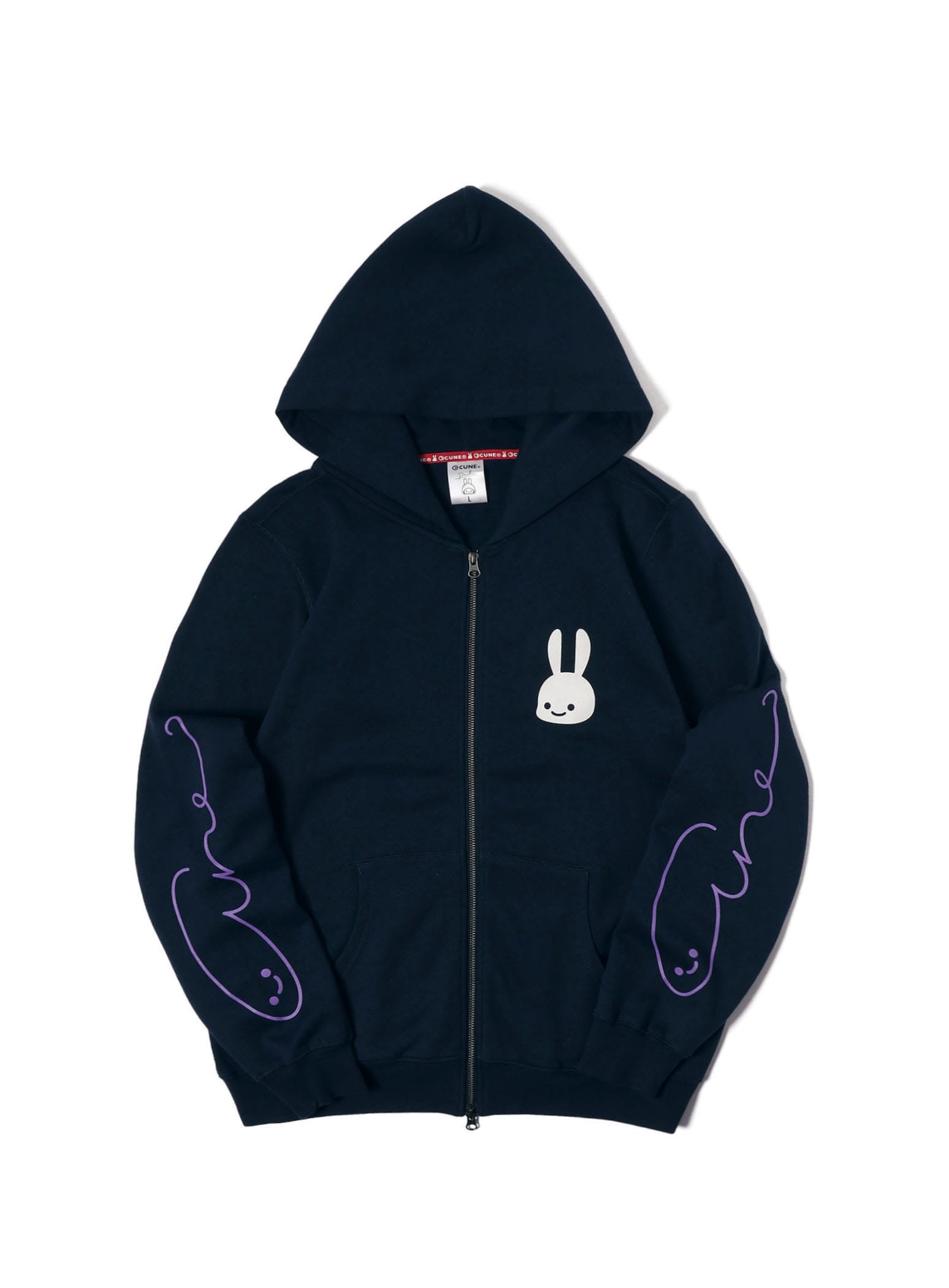 CUNE ZIP PARKA 撮影｜ウサギがいる｜CUNE ONLINE STORE