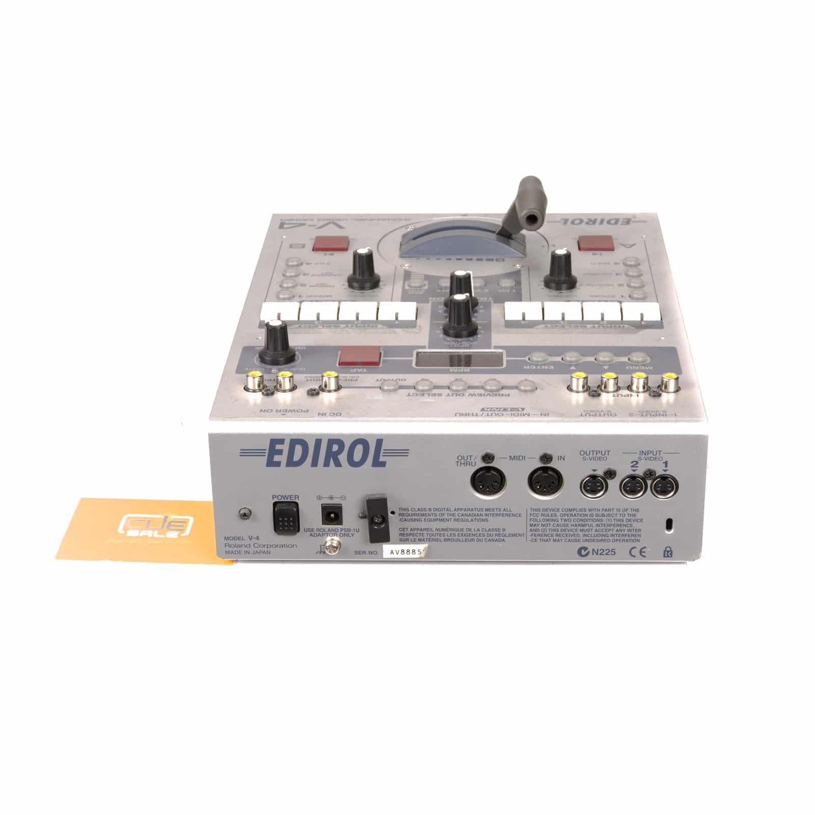 Roland Edirol V4 Video Mixer ⋆ CUE Sale