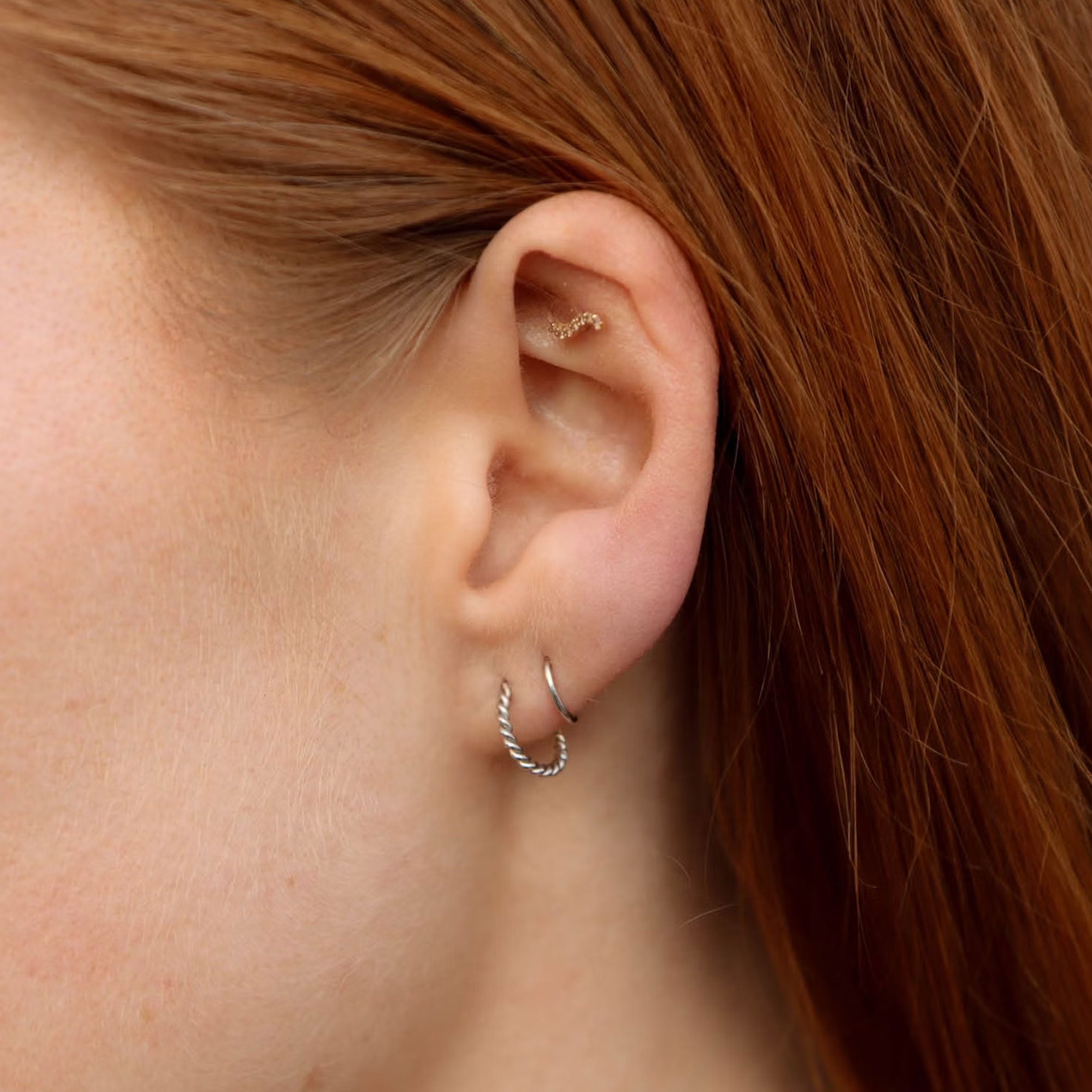 Maria Black Sofia Twirl Earring, Silver – CULTSTATUS