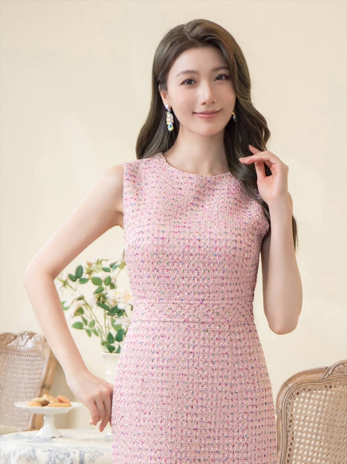 ERUKEI/E1291/エルケイ/ツイード/タイトワンピース