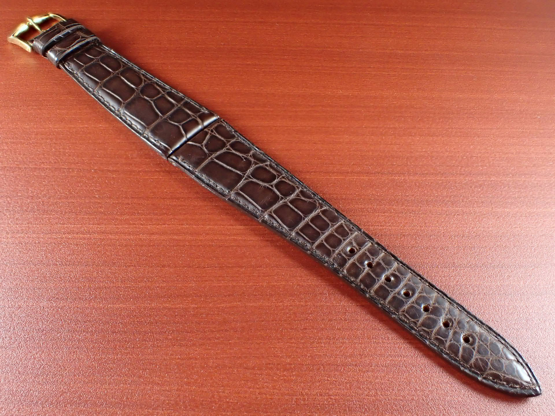 ジャン・クロード ペラン革ベルト（オールドペラン）クロコダイル