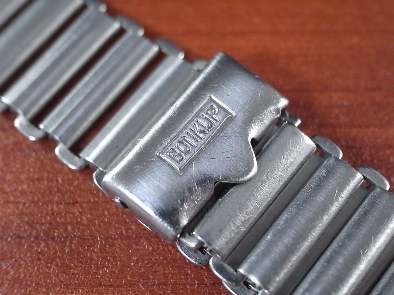 ボンクリップ バンブーブレス SS ブロック体ロゴ 13mmタイプ 16mm