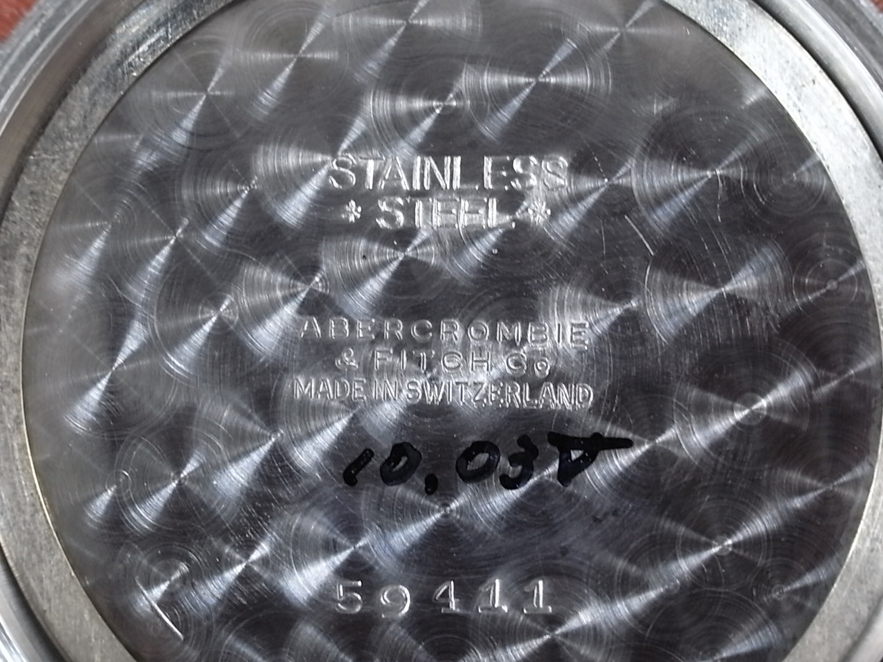 アバクロ 3レジスタークロノグラフ Valjoux71 ニアミント