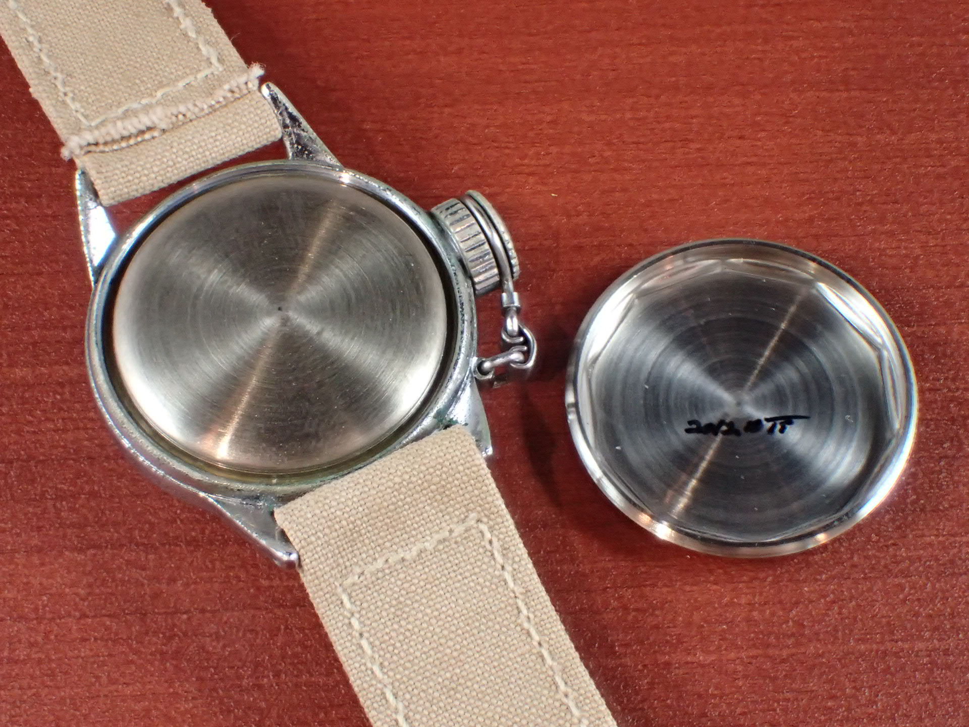 ハミルトン USN BUSHIPS キャンティーン UDT 水中爆破チーム 1940年代