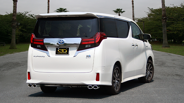 ヴェルファイア30系用 ガナドール マフラー(左右4本出し) を販売中