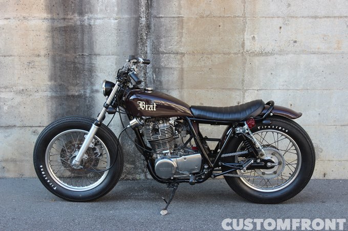 ヤマハ SR400のカスタム 2002年・BRAT STYLE ブラットスタイル