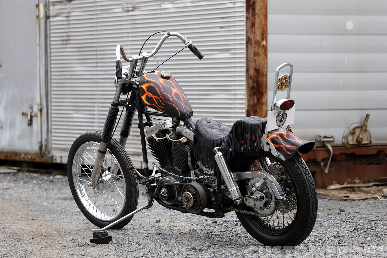 ハーレーダビッドソン 4速フレームチョッパーのエボリューション