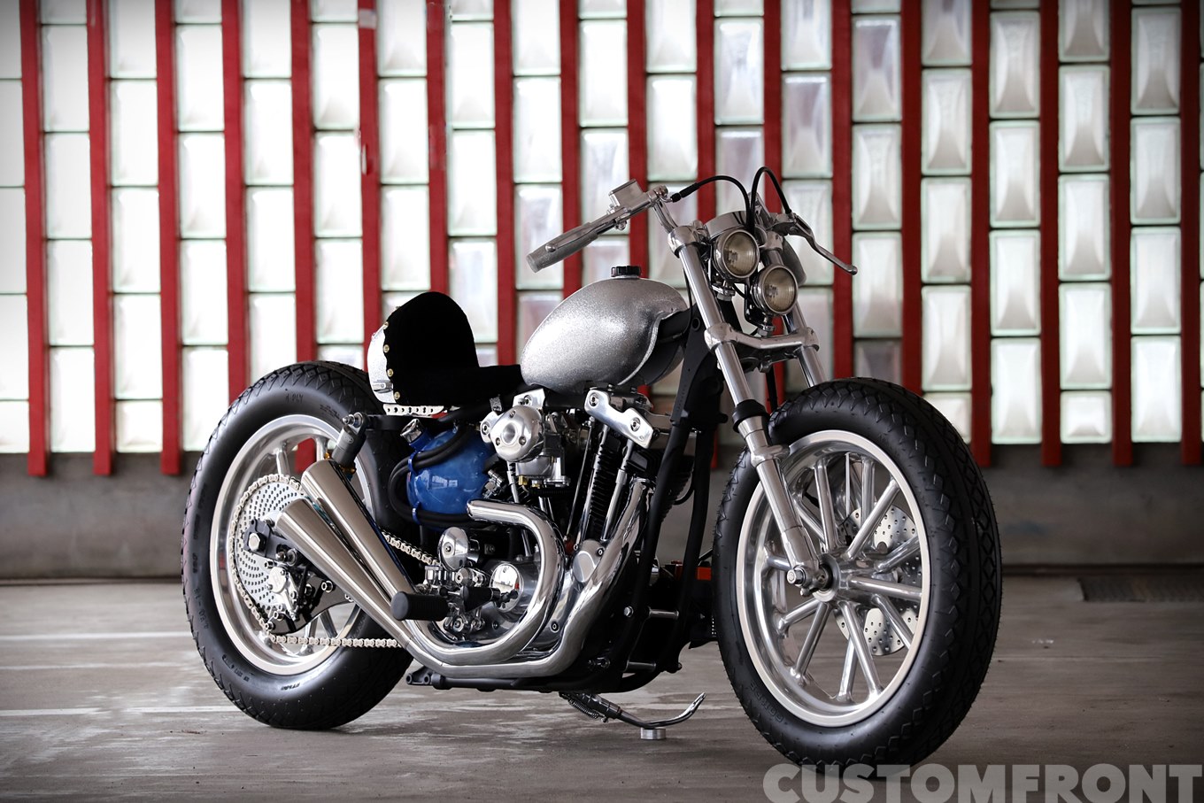 ハーレー アイアン(ショベル)スポーツのカスタム XLH 1978・パワー