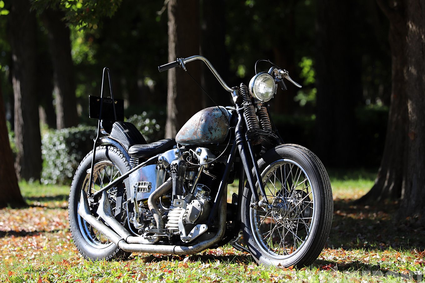 ハーレー ナックルヘッド EL 1946年のビンテージチョッパー