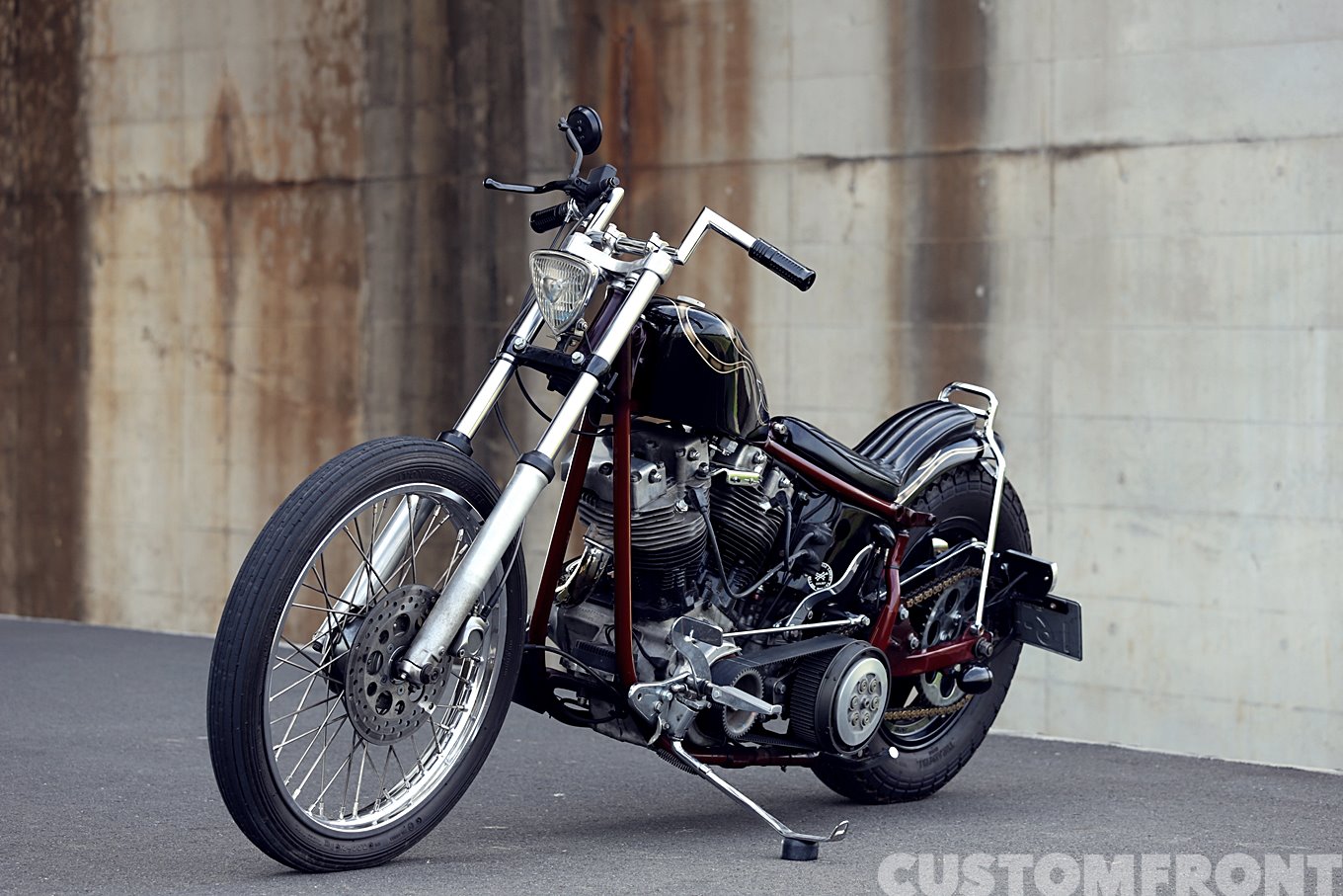 ハーレーダビッドソン STOOP(ストゥープ) MOTORCYCLESのショベルヘッド