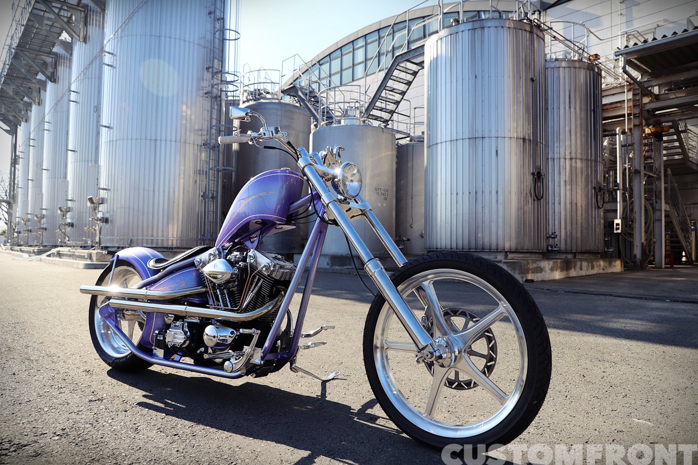ハーレー ネオチョッパー(ニュースクールスタイル)のFXSTC 1998年