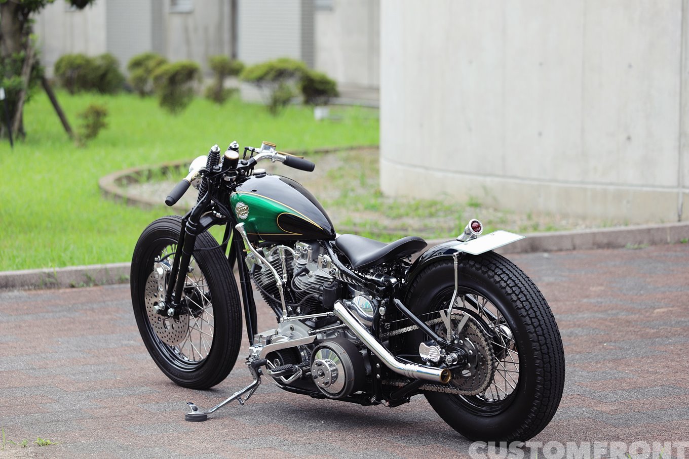 ハーレー カンチレバーサスの4速フレームショベルヘッド FXWG 1980年