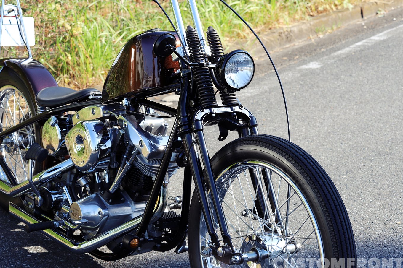 クラブゼニスのハーレーダビッドソン ショベルチョッパーFXEF 1980年