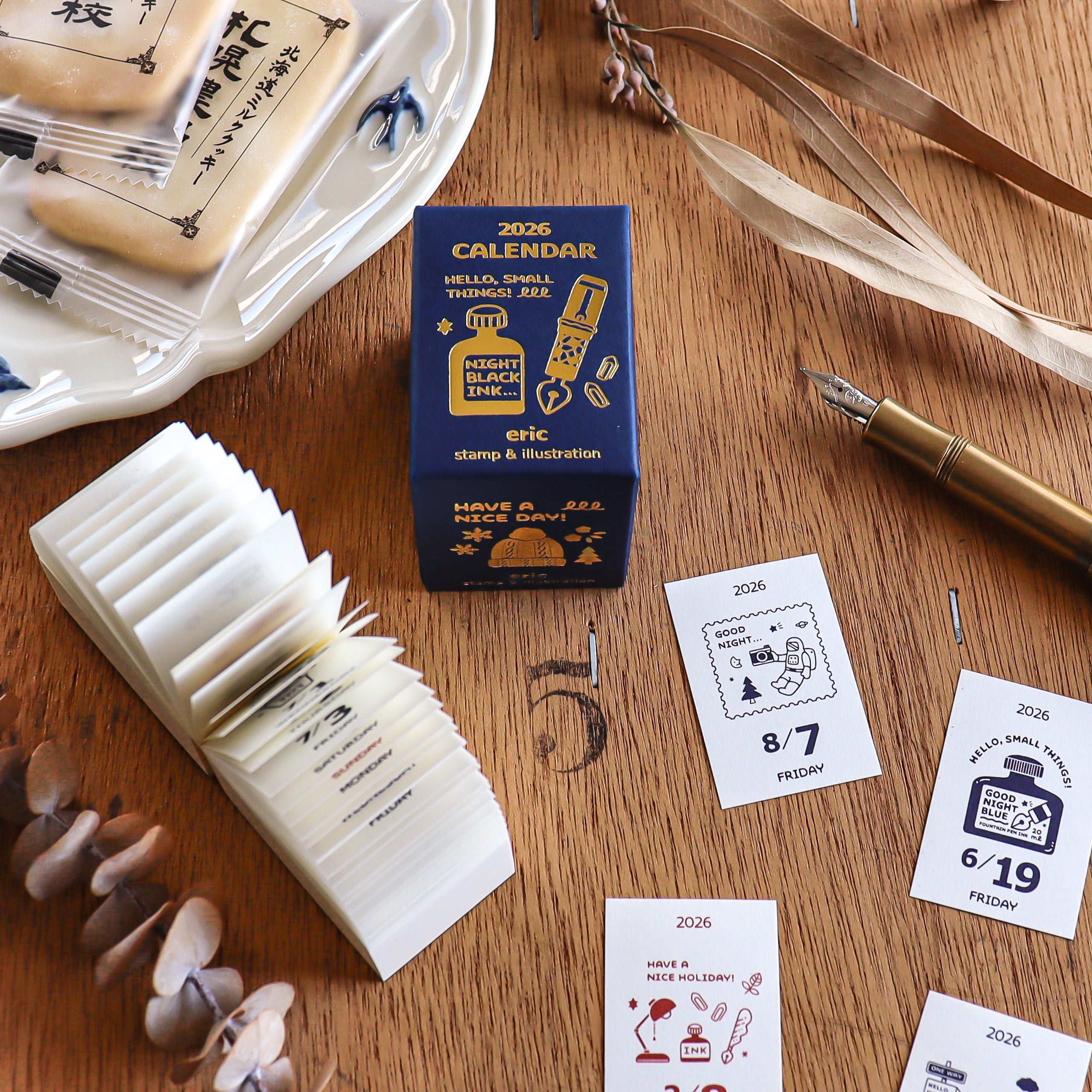 eric / ミニミニひめくりカレンダー「おしゃれ」 – Cute Things from Japan