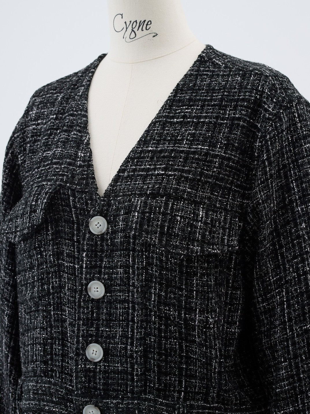 ツイードオールインワン Rozenn｜Cygne(シーニュ) 公式サイト