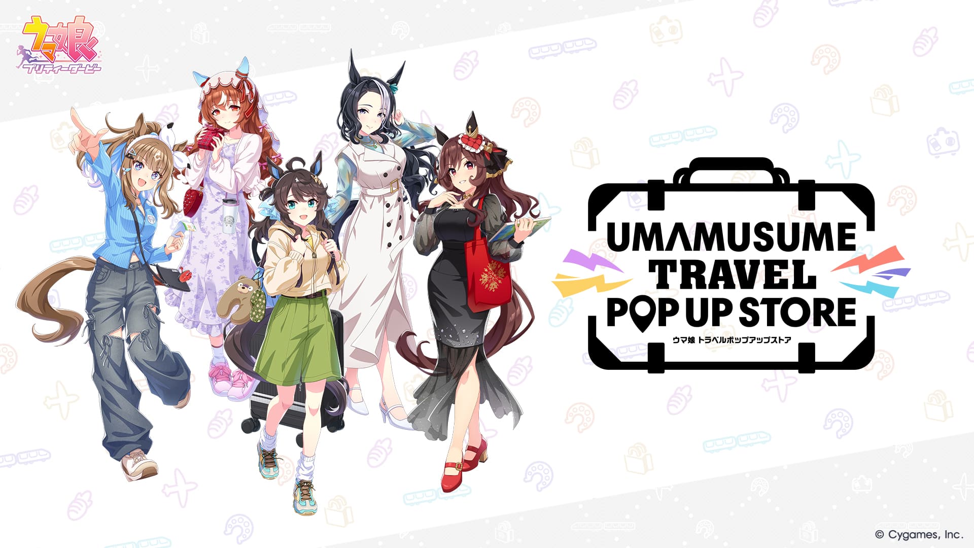 ウマ娘 アーモンドアイ アクリルマグネット 新千歳 ポップアップ 特典