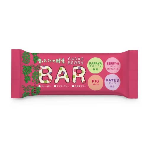Bio-Normalizer】青パパイヤ酵素入り カカオバー ｜Biople WEB STORE