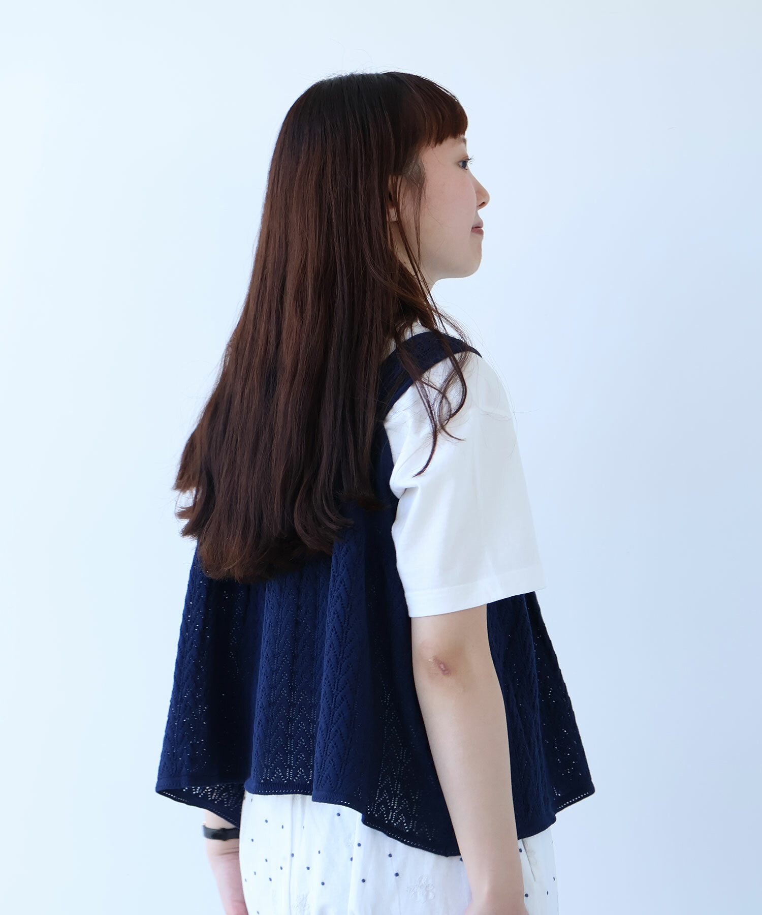 AMBIDEX Store 【予約販売】○ 透かし柄 キャミビスチェ(F オフ