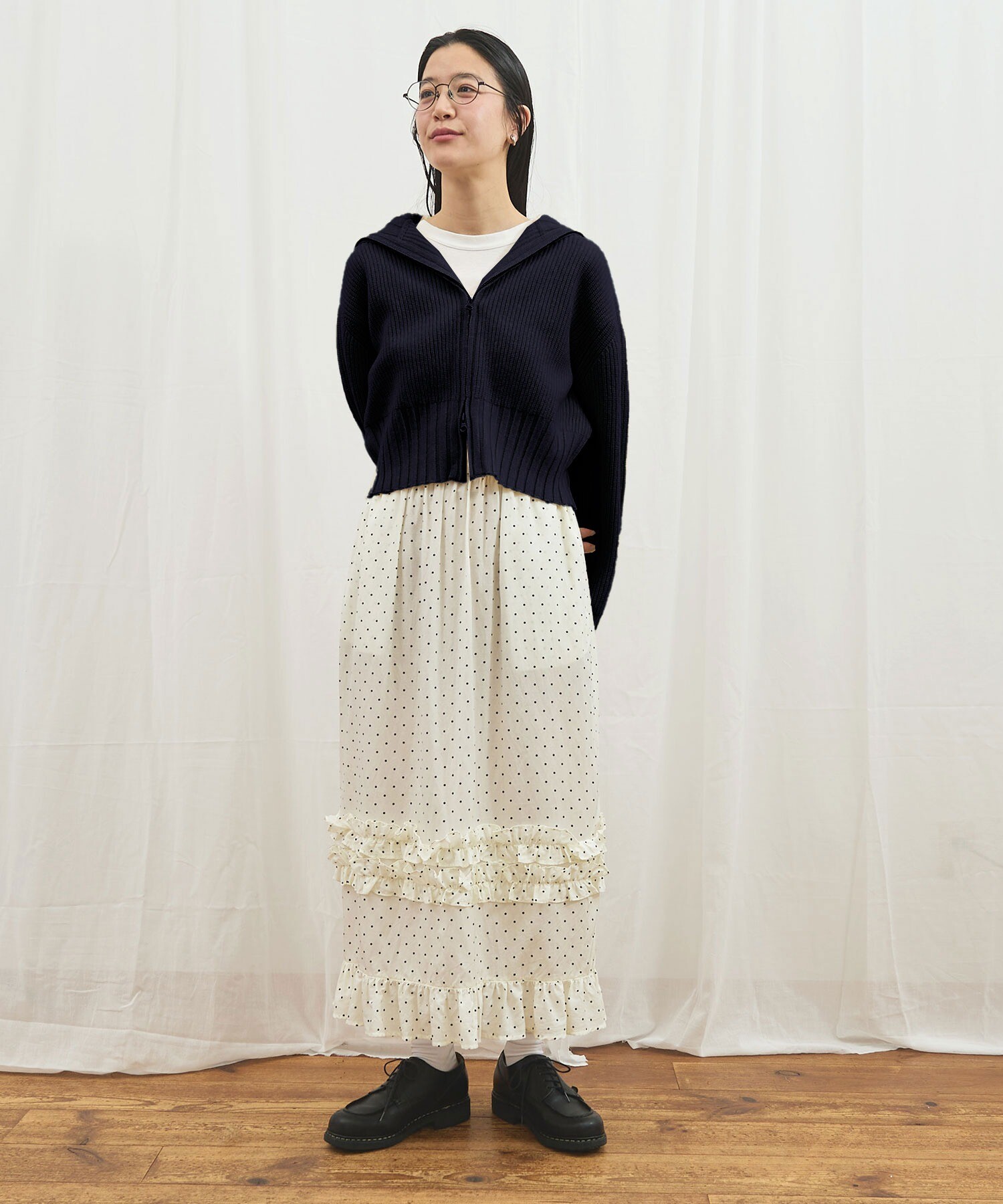 AMBIDEX Store 〇AIR WOOL zip cardigan(F キナリ): l'atelier du savon