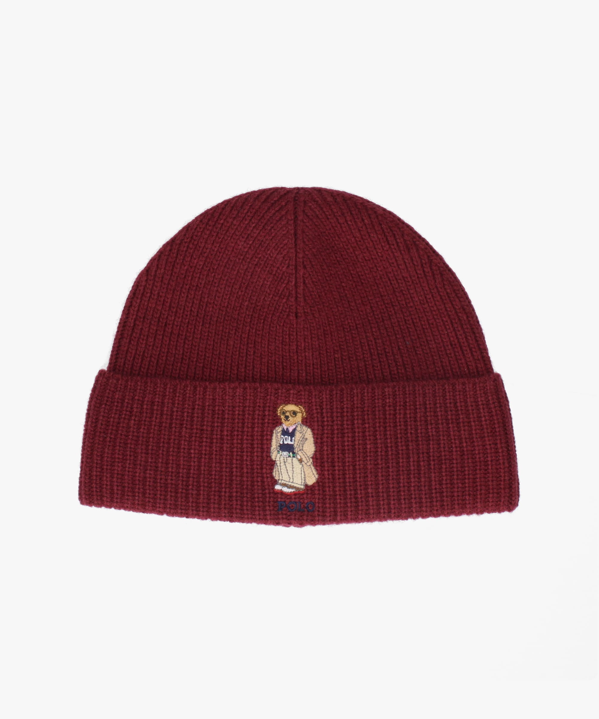 POLO RALPH LAUREN BEAR BEANIE | ONE SIZE(98) BARCLAY HEATHER (03