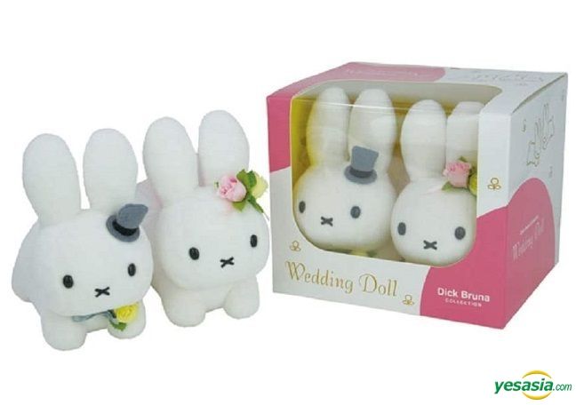 YESASIA: Miffy : Wedding Doll (Usagi) - Miffy, Sekiguchi - Toys
