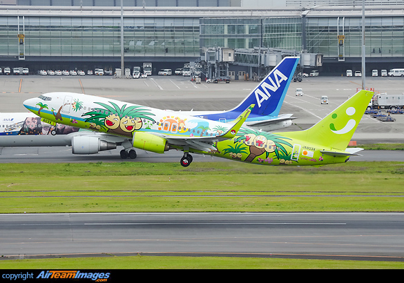 Boeing 737-86N Solaseed Air JA803X - AirTeamImages.com