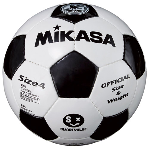 スマートスクール / サッカーボール人工皮革 4号 B604J-WB