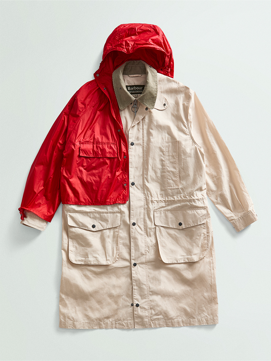 Barbour × KAPTAIN SUNSHINE》 Endurance レイヤード カジュアル