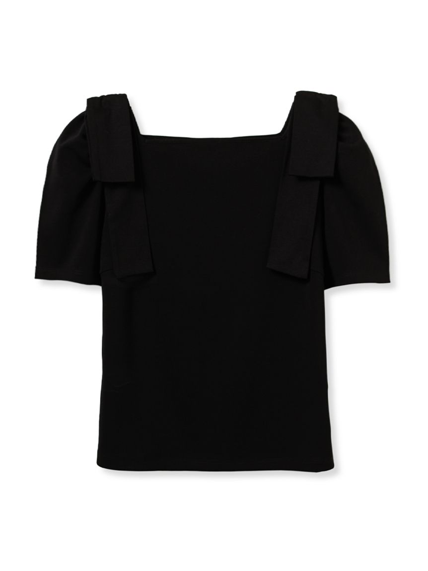 タグ付き新品未使用品 セルフォード ショルダーリボンハーフスリーブ