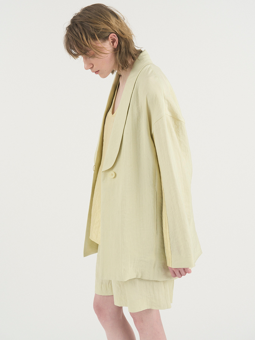 セットアップ対応】バックサテンジャケット(ジャケット)｜アウター