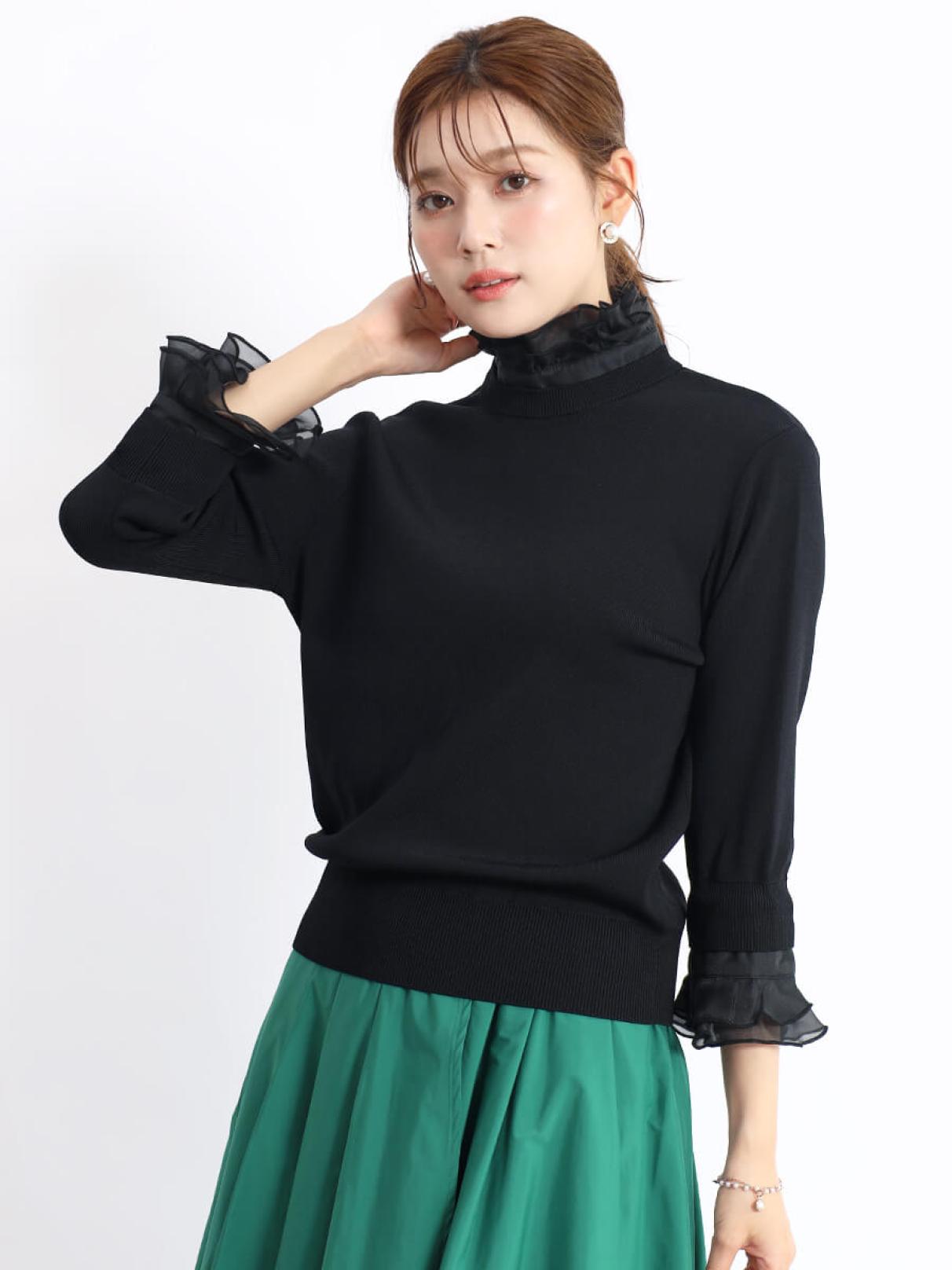 フリル付きニットトップス - FENNEL - FENNEL｜YAMADAYA STORE