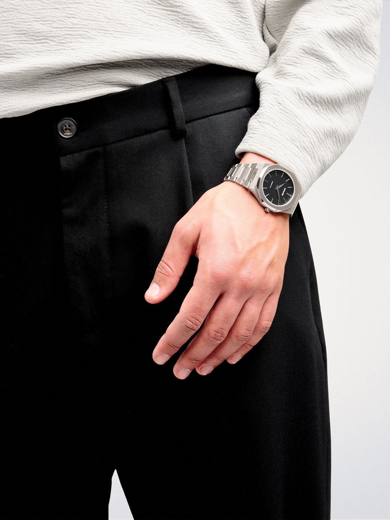 Re_Silver | Ultra Thin Watch | D1 Milano