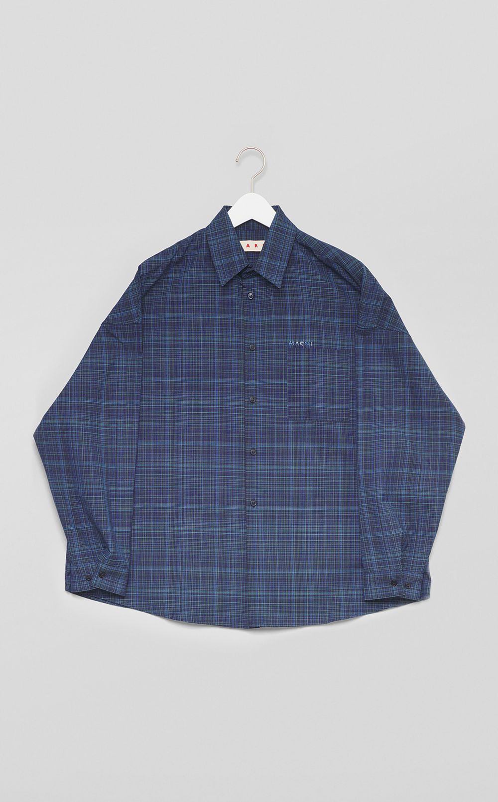 MARNI｜ウールチェックシャツ