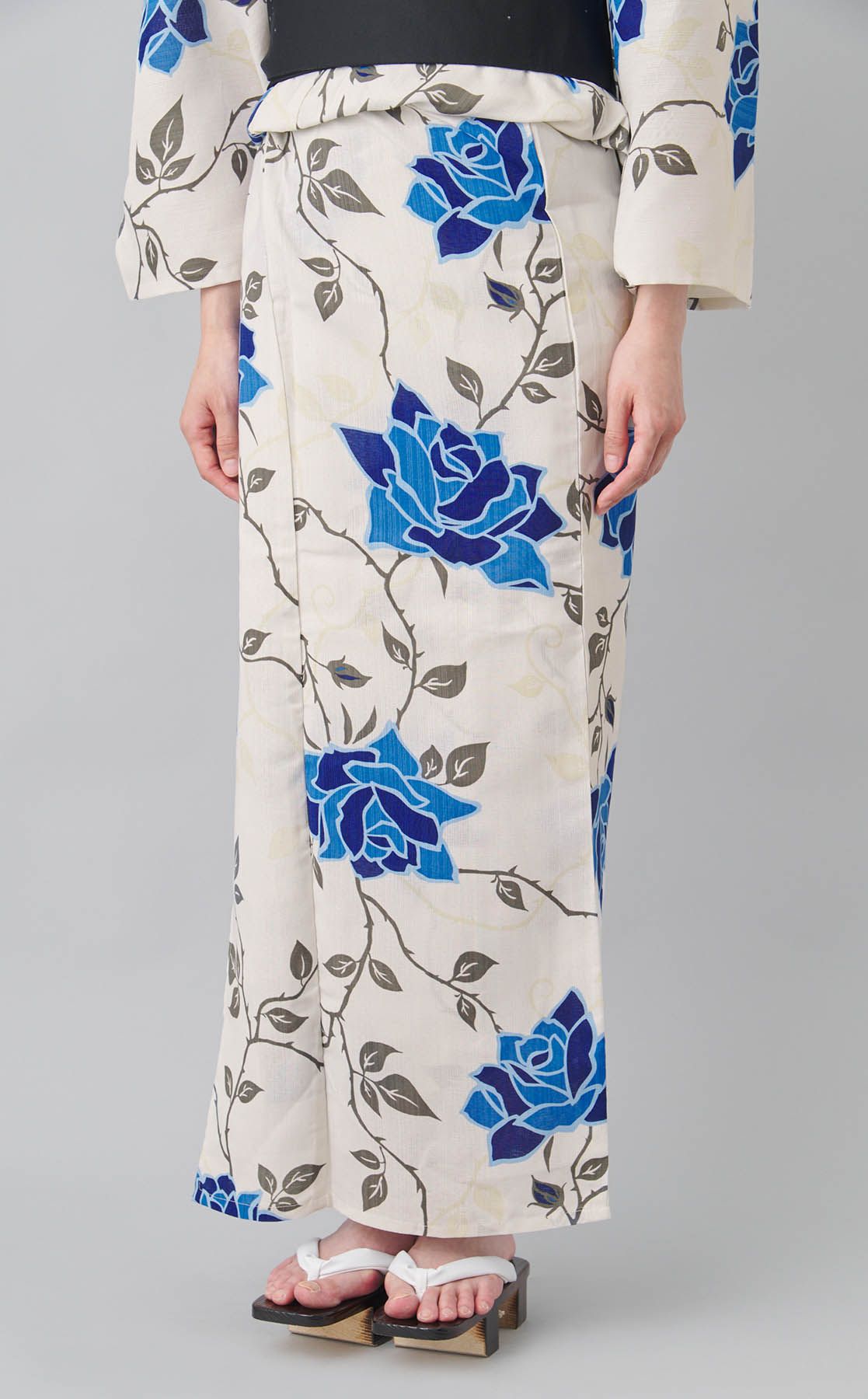 ふりふ（furifu)｜浴衣ブルーローズ