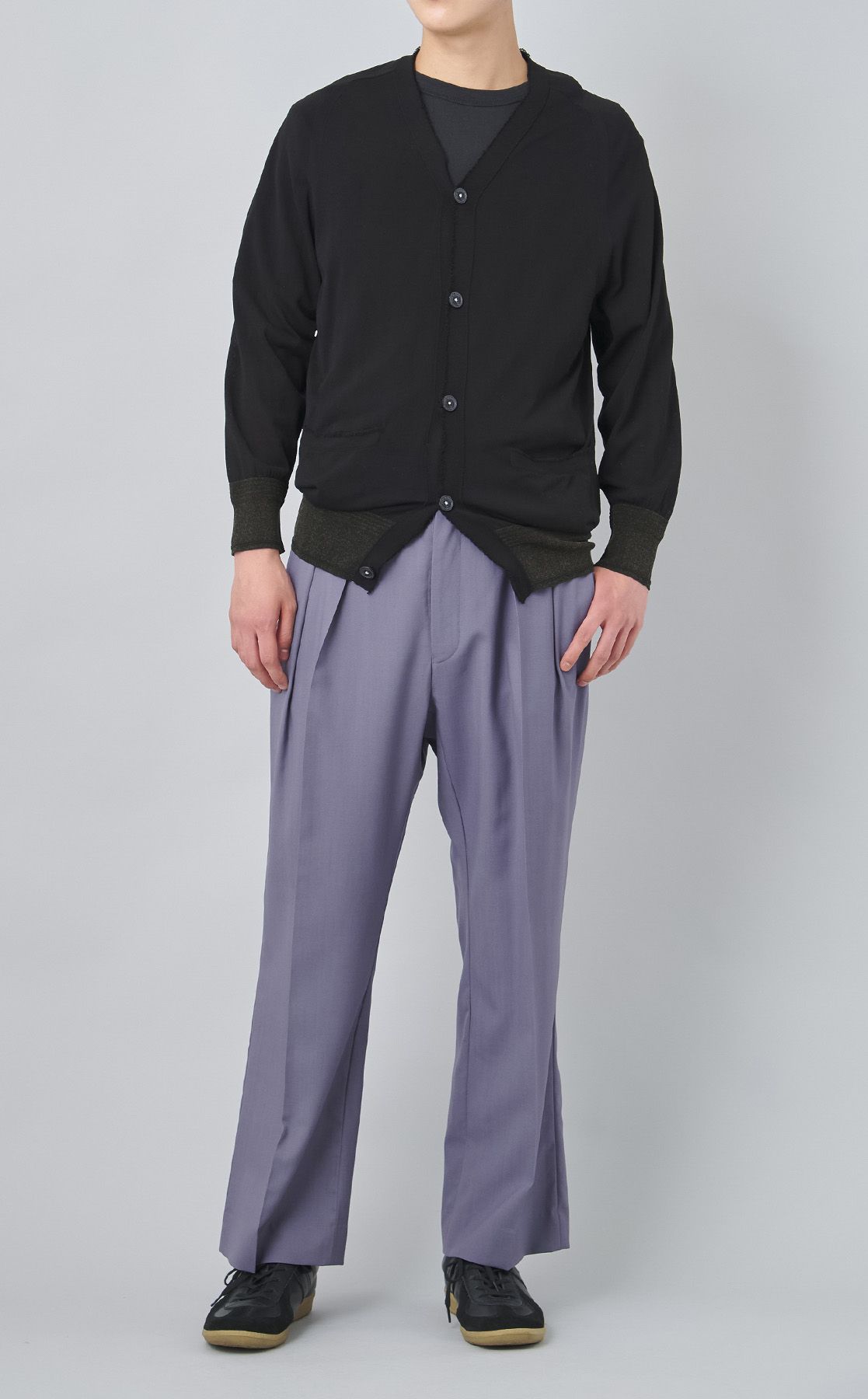 NEAT｜ウール2タックワイドパンツ