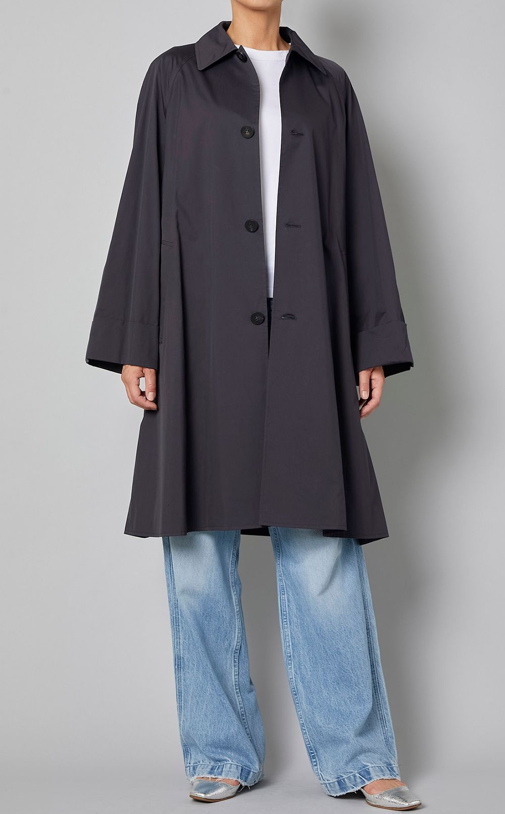 GALERIE VIE｜タイプライターステンカラーコート