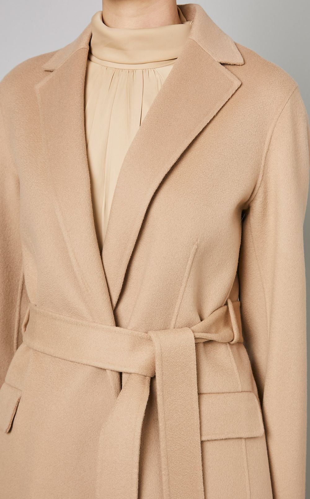 Theory｜ウールカシミヤラップコート