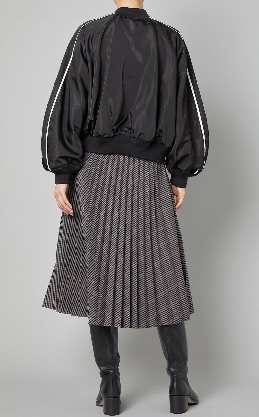 FURFUR｜フラワー刺繍スカジャン