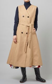 CELFORD｜3wayフリルトレンチコート