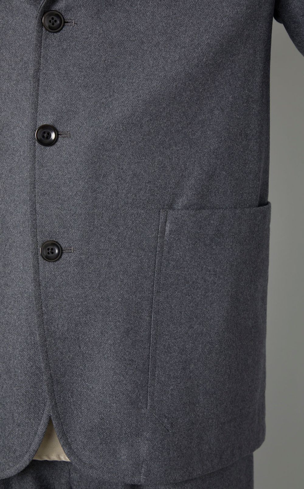 SCYE｜ウールカシミヤフランネルジャケット