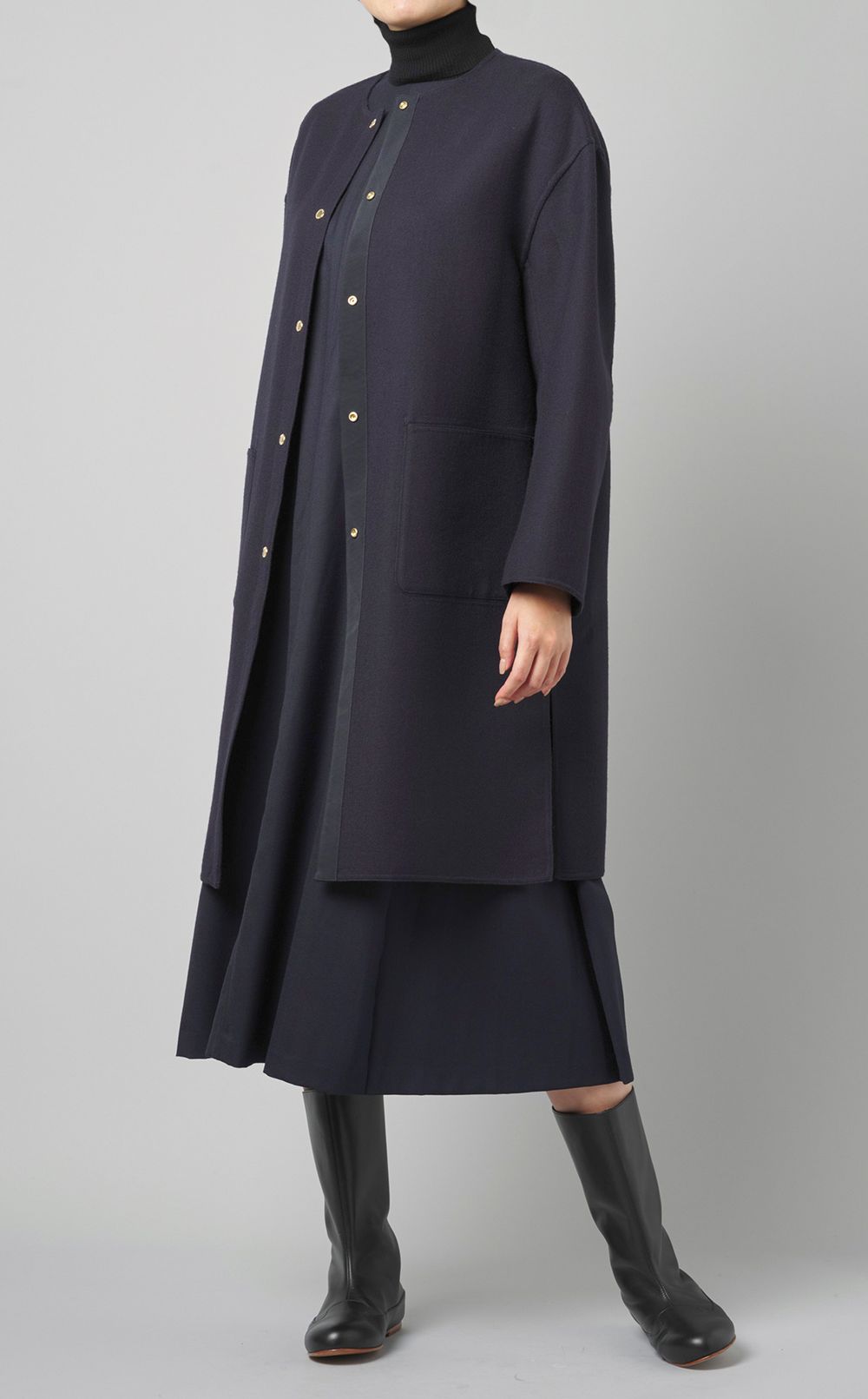 MACKINTOSH PHILOSOPHY｜ダブルフェイスリバーコート
