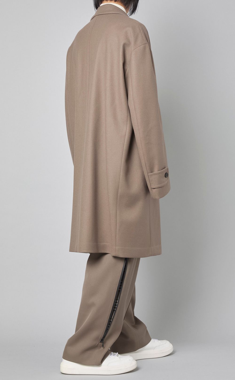 CINOH｜ボンディングメルトンハーフコート