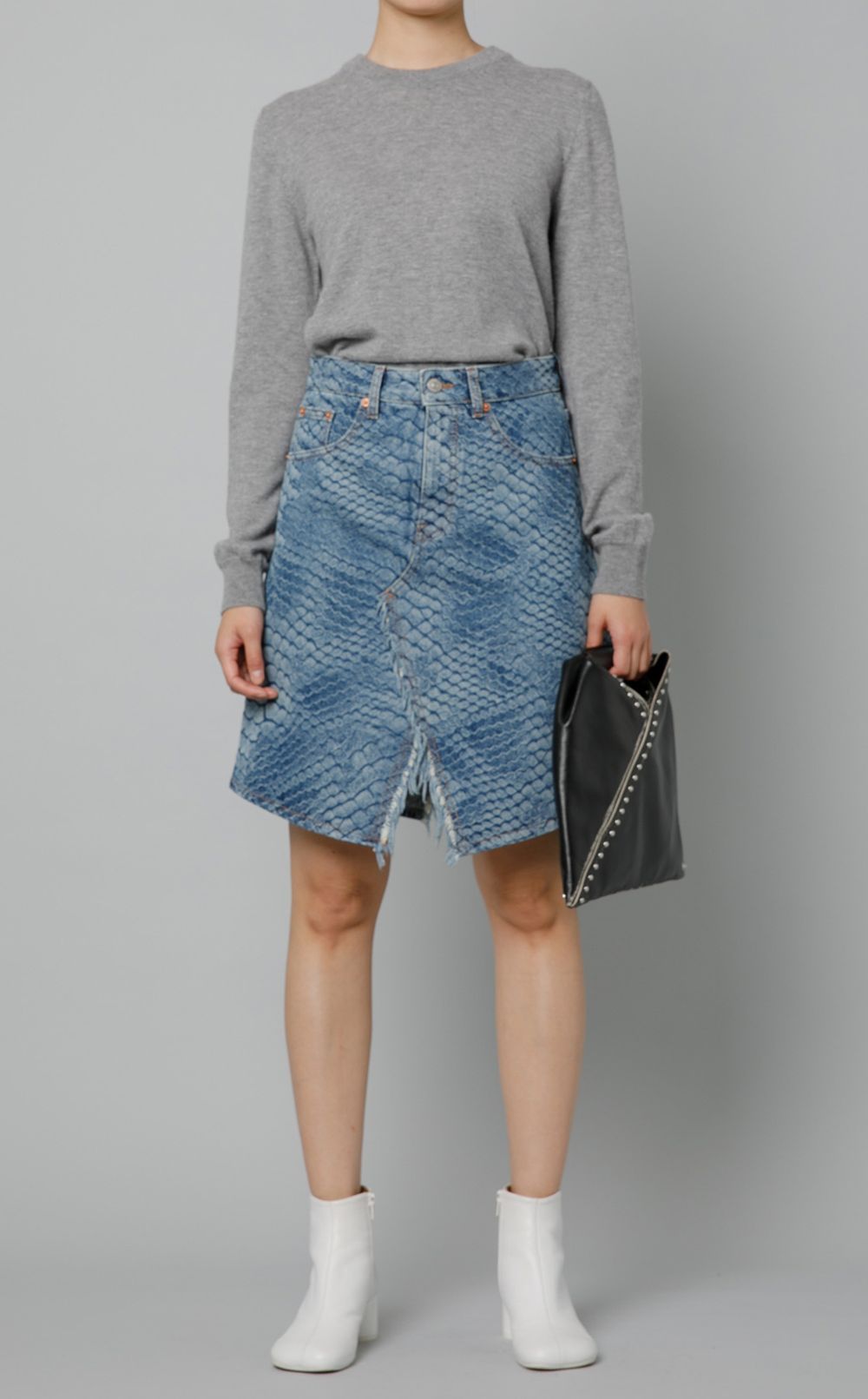 MM6 Maison Margiela｜スタッズ付ミニジャパニーズバッグ