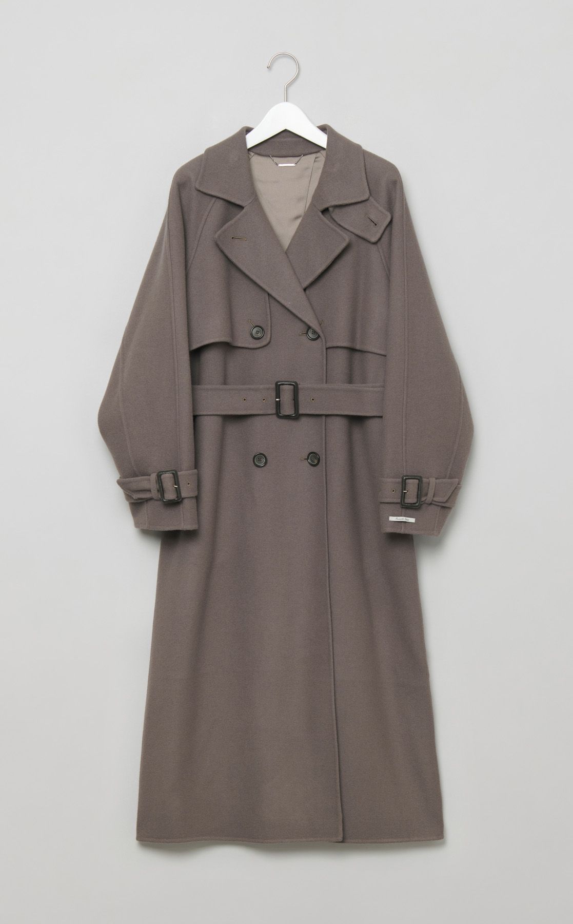 CELFORD｜ウール混ロングトレンチコート