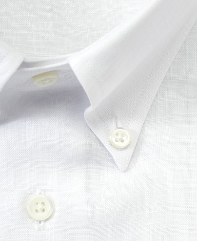 半袖リネンシャツ(39(M) 白): メンズ｜メーカーズシャツ鎌倉 公式通販