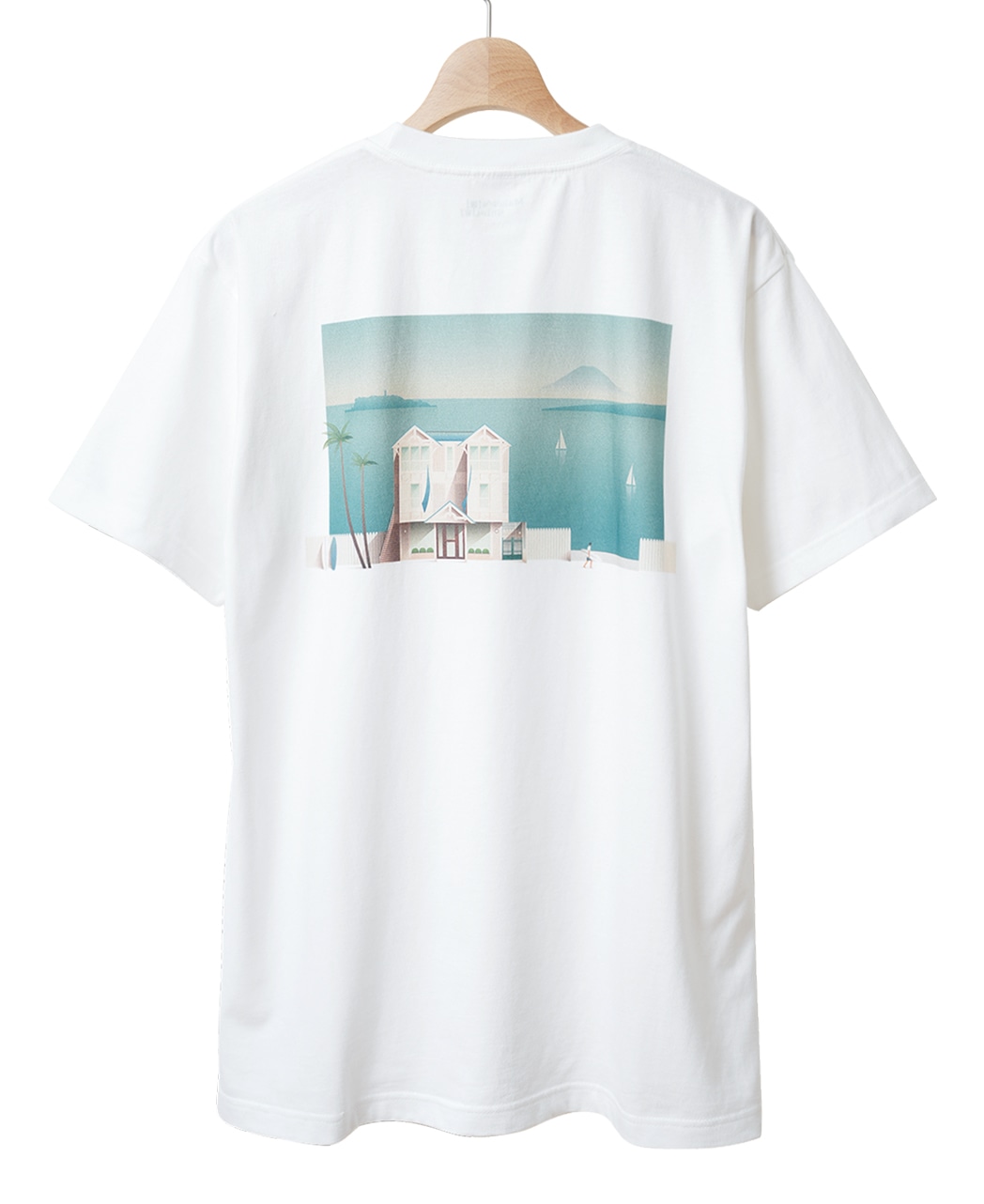 バックプリントTシャツ(M 白): メンズ｜メーカーズシャツ鎌倉 公式通販