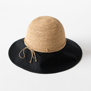 コットン・ラフィア帽 Kalola／HELEN KAMINSKI（ヘレンカミンスキー