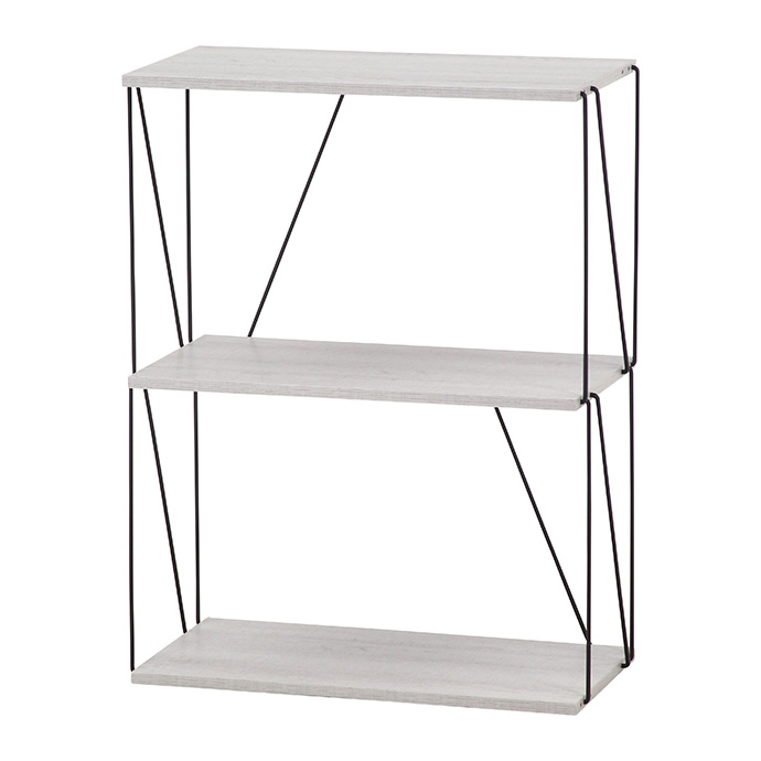 g11513]【幅61.5cm】Ezbo ワイヤーラック3段 ラック | 家具